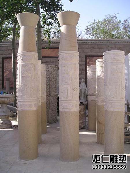 石雕景观文化柱