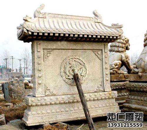 汉白玉仿古石雕屏风(图1) 2.jpg
