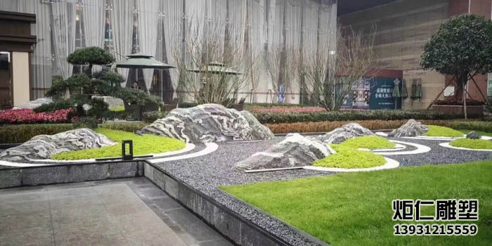 雪浪石假山草坪布景(图1) 26.jpg
