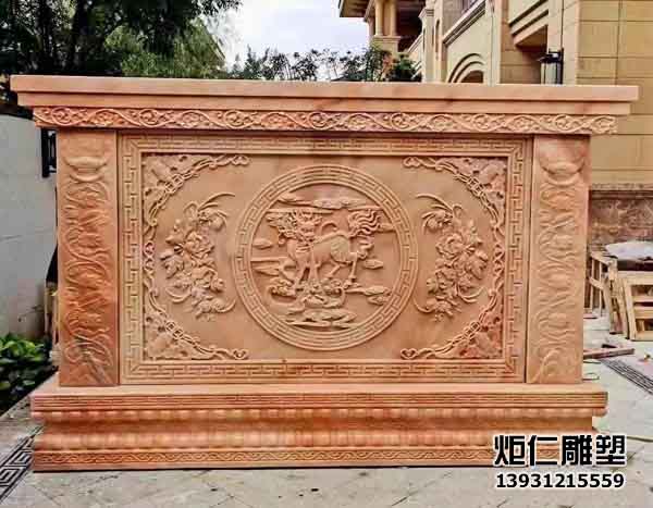 石雕影壁墙是如何制作的(图3) 3