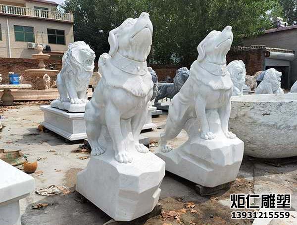 石雕小狗雕塑摆件(图1) 4.jpg
