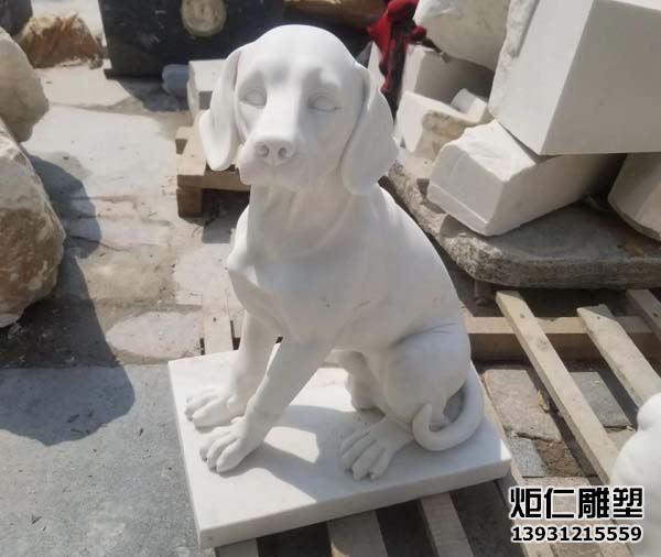石雕小狗雕塑摆件(图2) 5.jpg